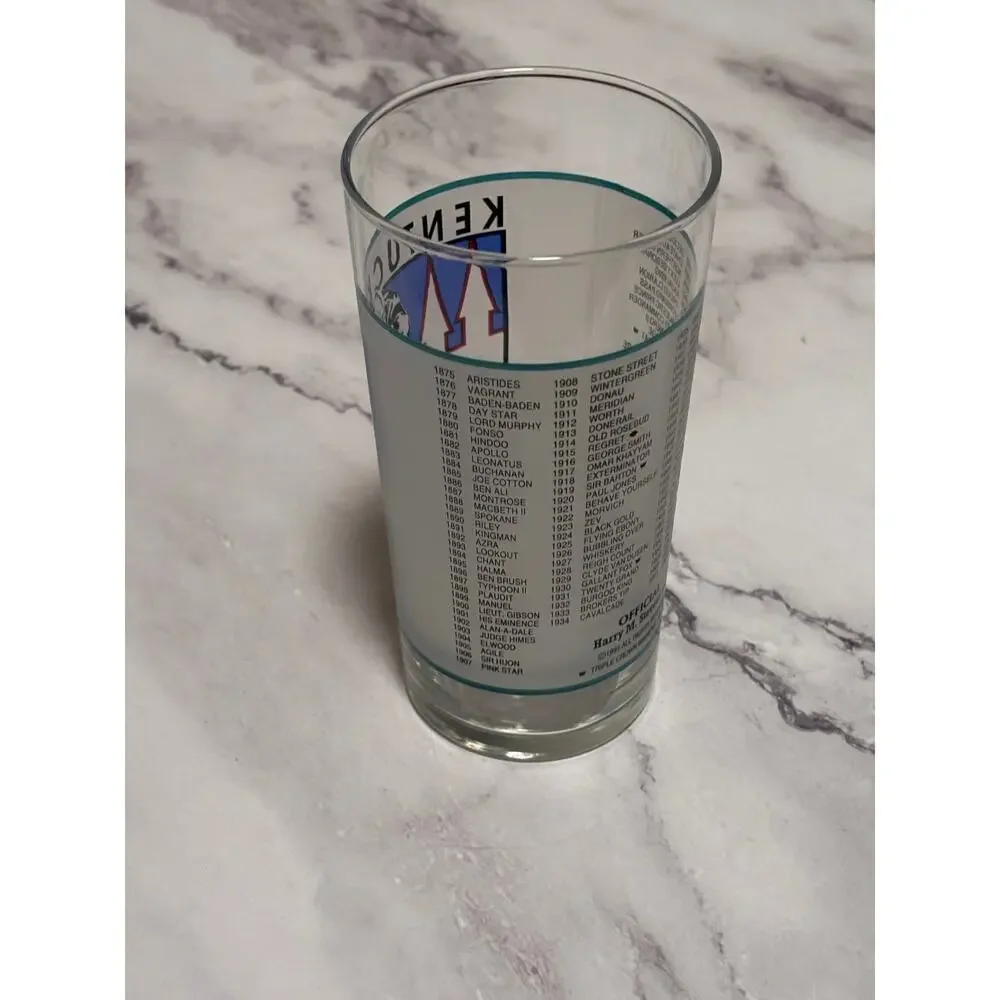 1995 Kentucky Derby Official 121 Churchill Downs Vintage Julep Glass Louisville